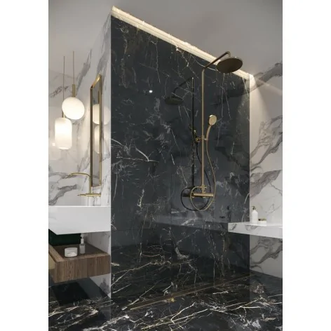 Sklep płytki kamieniopodobne wielkoformatowe CERRAD Marquina Gold Gres Rekt. Mat. 119,7x119,7 120x120