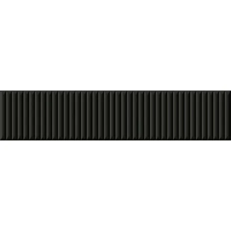 5904584187155 Sklep Płytki PARADYŻ Duo Tonne Black Płytka Ścienna Cegiełka Struktura A Mat. 6,5x29,8 SS--065X298-1-DUTO.BKA