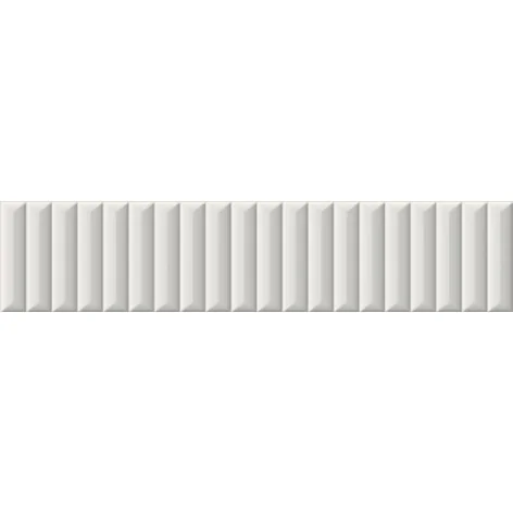 5904584187278 Sklep Płytki PARADYŻ Duo Tonne White Płytka Ścienna Cegiełka Struktura B Mat. 6,5x29,8 SS--065X298-1-DUTO.WHB
