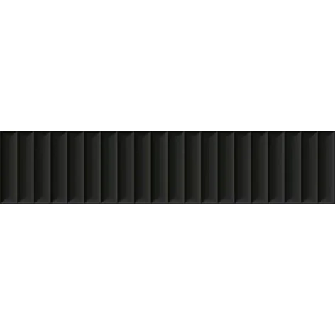 5904584187179 Sklep Płytki PARADYŻ Duo Tonne Black Płytka Ścienna Cegiełka Struktura B Mat. 6,5x29,8 SS--065X298-1-DUTO.BKB