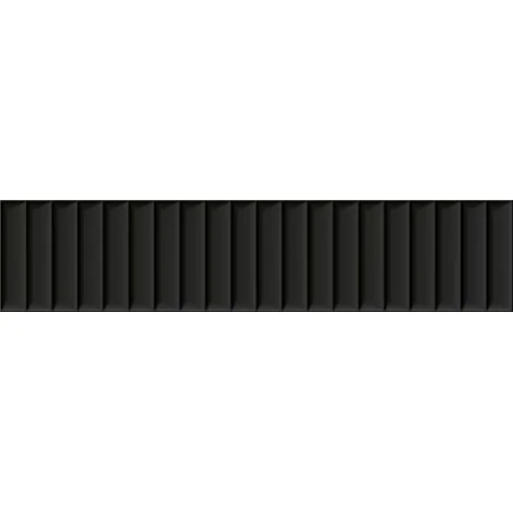 5904584187193 Sklep Płytki PARADYŻ Duo Tonne Black Płytka Ścienna Cegiełka Struktura C Mat. 6,5x29,8 SS--065X298-1-DUTO.BKC