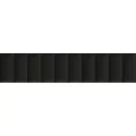 5904584187216 Sklep płytki PARADYŻ Duo Tonne Black Płytka Ścienna Cegiełka Struktura D Mat. 6,5x29,8 SS--065X298-1-DUTO.BKD