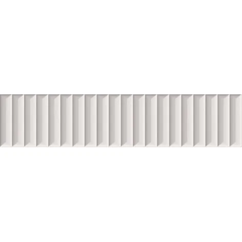 5904584187278 Sklep Płytki PARADYŻ Duo Tonne White Płytka Ścienna Cegiełka Struktura B Mat. 6,5x29,8 SS--065X298-1-DUTO.WHB