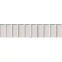 5904584187339 sklep płytki PARADYŻ Duo Tonne White Płytka Ścienna Cegiełka Struktura E Mat. 6,5x29,8 SS--065X298-1-DUTO.WHE