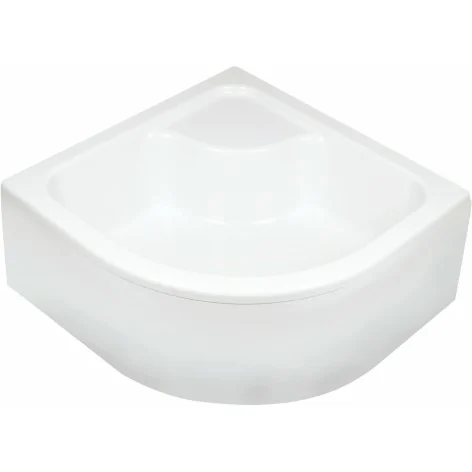 Sklep Ceramika Łazienkowa DEANTE Deep Brodzik Akrylowy Półokrągły 90x90 cm Głęboki Biały KTD_041B 5908212008089
