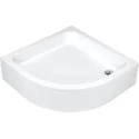 Sklep Ceramika Łazienkowa DEANTE Plus II Brodzik Akrylowy Półokrągły 80 cm Biały KTU_032B 5908212064221