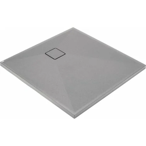 Sklep Ceramika Łazienkowa DEANTE Correo Brodzik Granitowy Kwadratowy 90x90 cm Szary Metalik KQR_S41B 5908212095799