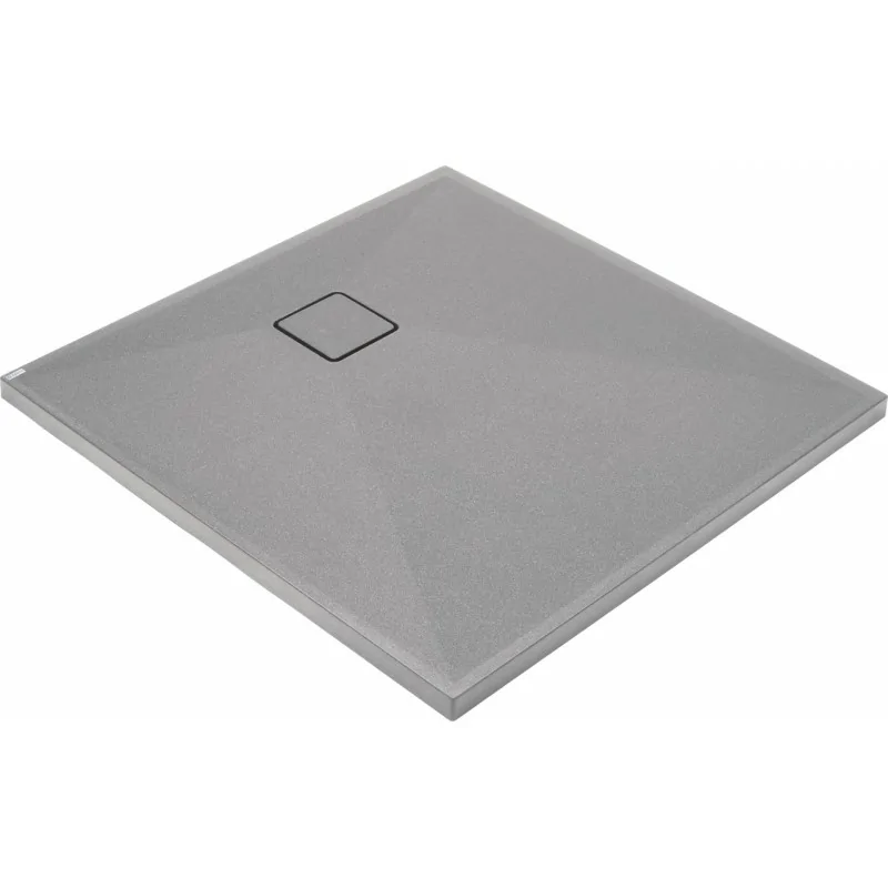 Sklep Ceramika Łazienkowa DEANTE Correo Brodzik Granitowy Kwadratowy 90x90 cm Szary Metalik KQR_S41B 5908212095799