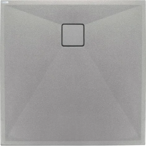 Sklep Ceramika Łazienkowa DEANTE Correo Brodzik Granitowy Kwadratowy 90x90 cm Szary Metalik KQR_S41B 5908212095799