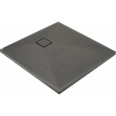 Sklep Ceramika Łazienkowa DEANTE Correo Brodzik Granitowy Kwadratowy 90x90 cm Antracyt Metalik KQR_T41B 5908212099094