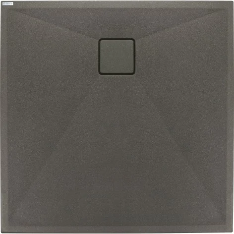 Sklep Ceramika Łazienkowa DEANTE Correo Brodzik Granitowy Kwadratowy 90x90 cm Antracyt Metalik KQR_T41B 5908212099094