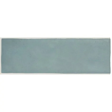 8435404943004 Sklep Płytki Kafelki Hiszpańskie EQUIPE Magma Aquamarina EQ 24966 Płytka Ścienna Cegiełka Mat. 6,5x20 Niebieska