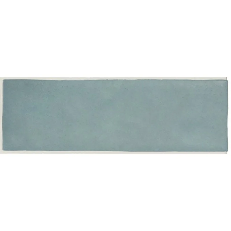 8435404943004 Sklep Płytki Kafelki Hiszpańskie EQUIPE Magma Aquamarina EQ 24966 Płytka Ścienna Cegiełka Mat. 6,5x20 Niebieska