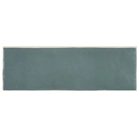 8435404943004 Sklep Płytki Kafelki Hiszpańskie EQUIPE Magma Aquamarina EQ 24966 Płytka Ścienna Cegiełka Mat. 6,5x20 Niebieska
