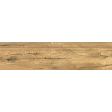 5904584184925 Sklep płytki drewnopodobne PARADYŻ Rustland Naturale Stopnica Nacinana Mat. 29,8x119,8 30x120