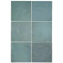 8435404934873 Sklep Płytki Hiszpańskie kafelki EQUIPE Magma Aquamarina EQ 24976 Płytka Ścienna Cegiełka Mat. 13,2x13,2 10x10