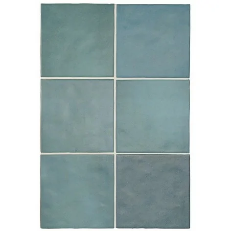 8435404934873 Sklep Płytki Hiszpańskie kafelki EQUIPE Magma Aquamarina EQ 24976 Płytka Ścienna Cegiełka Mat. 13,2x13,2 10x10