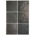 8435404934835 Sklep Płytki Hiszpańskie Kafelki EQUIPE Magma Black Coal EQ 24972 Płytka Ścienna Cegiełka Mat. 13,2x13,2 10x10