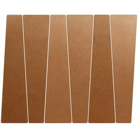Sklep Płytki Hiszpańskie Cegiełki EQUIPE Bamboo Barro EQ 32454 Płytka Ścienna Cegiełka Trapezowa Mat. 5,6x22,4