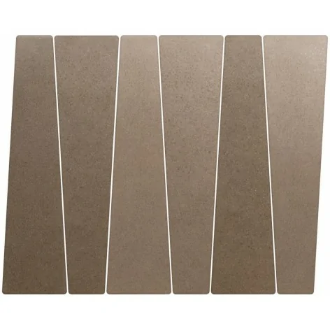 Sklep Płytki Hiszpańskie kafelki EQUIPE Bamboo Chocolate EQ 32458 Płytka Ścienna Cegiełka Trapezowa Mat. 5,6x22,4
