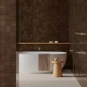 Sklep Płytki Flizy Hiszpańskie Kafelki GAYAFORES Deco Amaris Plus Cacao Płytka Ścienna Błyszcząca 32x62,5 30x60 10x10