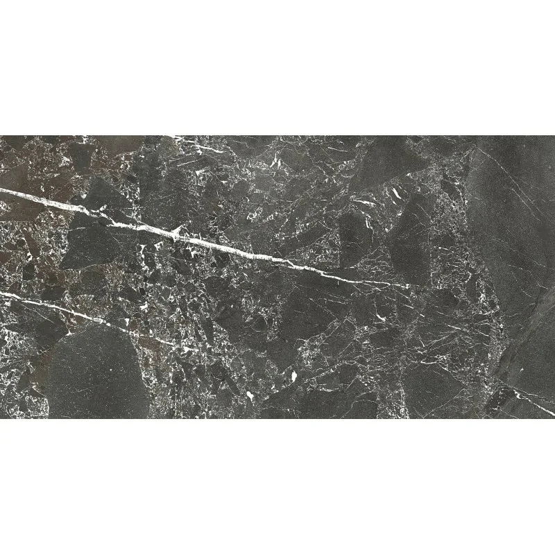 Sklep Płytki kamieniopodobne Hiszpańskie ROCERSA Highlands Dark Gres Rekt. Mat. 60x120 imitacja czarnego kamienia marmuru