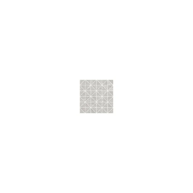 OPOCZNO Grey Blanket Triangle Mosaic Micro 29x29 Gat I