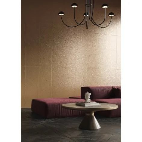 5902610530203 PARADYŻ (My Way) Pure Cathedral Copper Struktura Rekt. Połysk 39,8x119,8 40x120 ISR-0,4X1,2-1-PUCA.CP