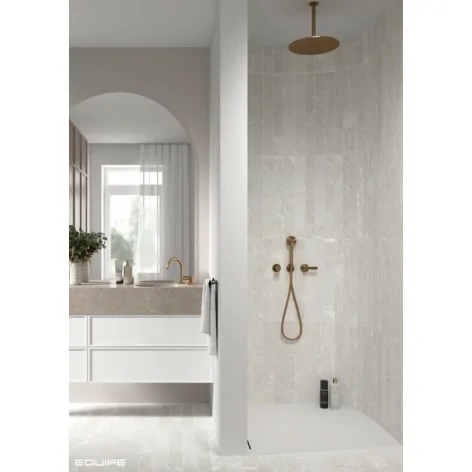 8435081432877 Sklep Płytki EQUIPE Marmoris White EQ 32054 Płytka Gresowa Cegiełka Mat. 7,5x60 Biała cegiełka podłogowa