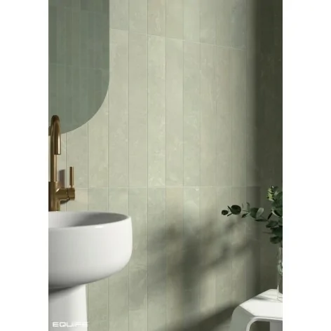 8435081432884 Hiszpańska zielona cegiełka EQUIPE Marmoris Matcha EQ 32055 Płytka Gresowa Cegiełka Mat. 7,5x60 podłogowa