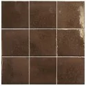 8435081436769 Sklep Hiszpańskie Brązowe Kafelki EQUIPE Bohemian Coffee Quartz EQ 32333 Płytka Cegiełka Połysk 10x10