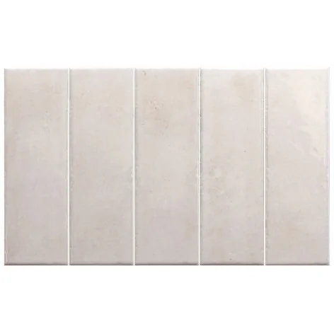 8435081436813 Hiszpańskie kafelki łazienkowe EQUIPE Bohemian Cotton EQ 32338 Płytka Cegiełka Połysk 6x18,6