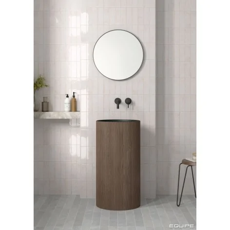 8435081436813 Hiszpańskie kafelki łazienkowe EQUIPE Bohemian Cotton EQ 32338 Płytka Cegiełka Połysk 6x18,6