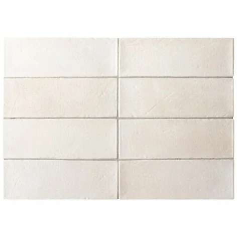 8435081437315 Hiszpańskie kafelki podłogowe EQUIPE Miyako Chalk White EQ 32388 Płytka Gresowa Cegiełka Mat 5x15