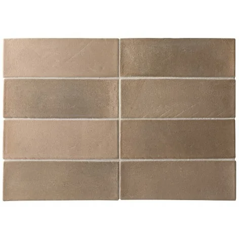 8435081437353 Hiszpańskie kafelki podłogowe EQUIPE Miyako Amber Brown EQ 32392 Płytka Gresowa Cegiełka Mat 5x15