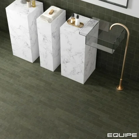 8435081413968 Hiszpańskie Kafelki podłogowe zielone EQUIPE Stage Forest EQ 31384 Płytka Gresowa Cegiełka Mat. 6x30