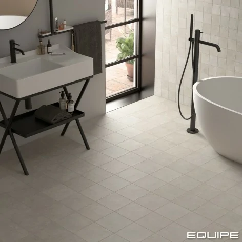 8435081413852 Hiszpańskie kafelki podłogowe EQUIPE Stage Taupe EQ 31374 Płytka Gresowa Cegiełka Mat. 20x20