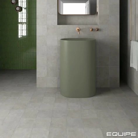 8435081413876 Hiszpańskie kafelki podłogowe EQUIPE Stage Grey EQ 31376 Płytka Gresowa Cegiełka Mat. 20x20 szare siwe