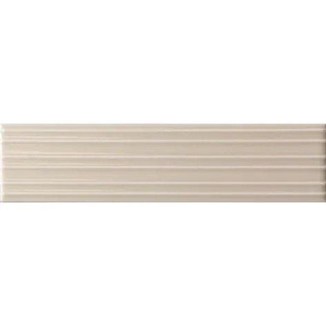 8435081437520 EQUIPE Lumina Rivia Sandshell EQ 32409 Płytka Cegiełka Ścienna Błyszcząca 6x24,6 hiszpańskie kafelki strukturalne