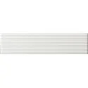 8435081437209 EQUIPE Lumina Rivia White Alyssum MATT EQ 32378 Płytka Cegiełka Ścienna Matt. 6x24,6 Hiszpańskie kafelki