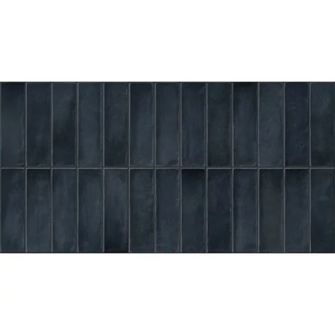 GAYAFORES Deco Artis Plus Navy Cegiełka Błyszcząca 32x62,5 30x60 hiszpańskie kafelki cegiełka granatowa płytki cegiełki