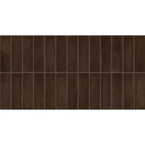 Płytki Cegiełki Hiszpańskie GAYAFORES Deco Artis Plus Cocoa Cegiełka Błyszcząca 32x62,5 30x60 Hiszpańskie kafelki łazienkowe