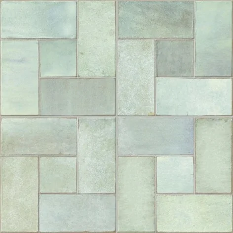 Sklep Płytki GAYAFORES Deco Artis Salvia Cegiełka Płytka Gresowa Błyszcząca 33,15x33,15 Hiszpańskie kafelki terakota podłogowa