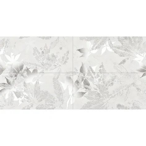 5900199285866 TUBĄDZIN (Domino) Efemera Leaves Dekor Ścienny 4-elementowy Mat+Połysk 59,8x119,8 60x120 DS-02-835-1198-0598-1-008