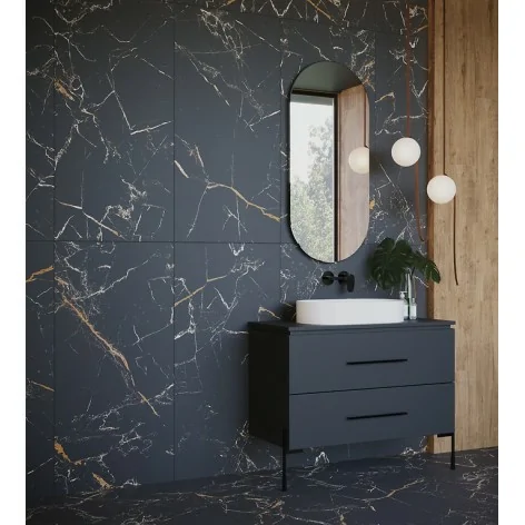 5901771125747 NT1488-003-1 CERSANIT Marie Show Black Matt Rect 59,8x119,8 60x120 czarny marmur płytki gresowe terakota