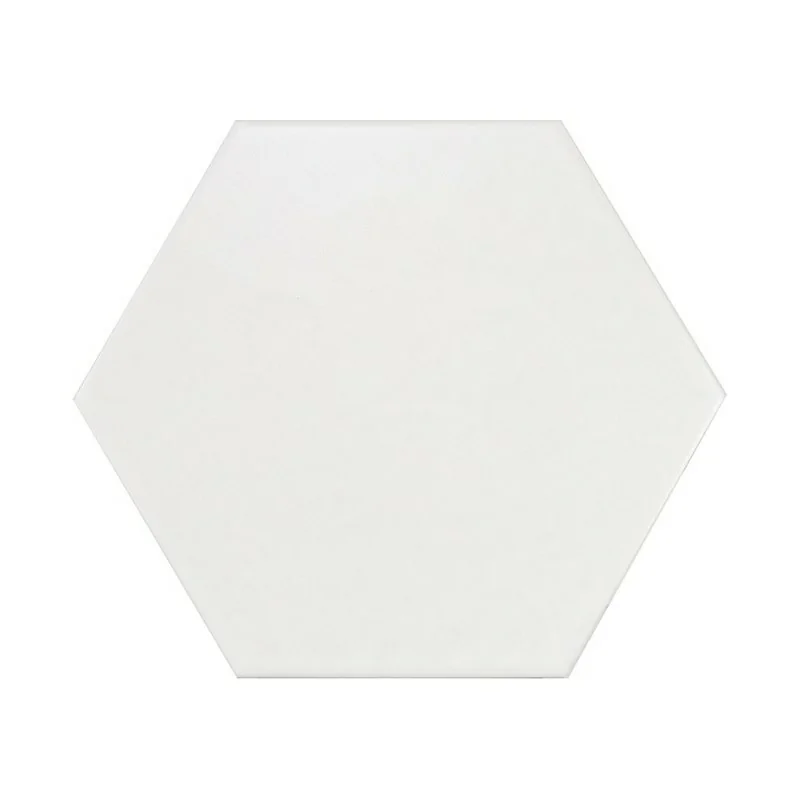 8435404933029 EQUIPE Hexatile Blanco Mate EQ 20339 Płytka Gresowa Mat. 17,5x20 Hiszpańskie kafelki podłogowe białe
