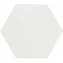 8435404933029 EQUIPE Hexatile Blanco Mate EQ 20339 Płytka Gresowa Mat. 17,5x20 Hiszpańskie kafelki podłogowe białe