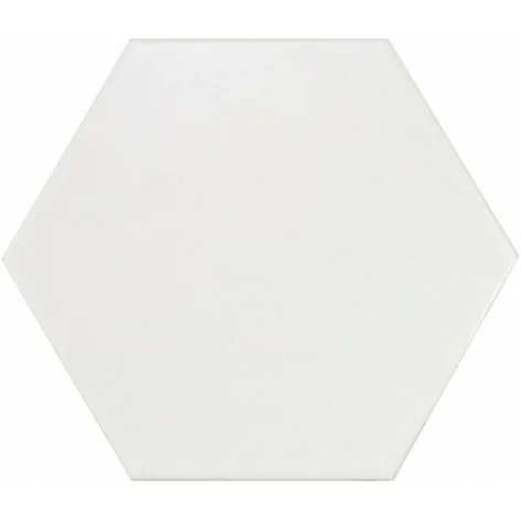 8435404933029 EQUIPE Hexatile Blanco Mate EQ 20339 Płytka Gresowa Mat. 17,5x20 Hiszpańskie kafelki podłogowe białe