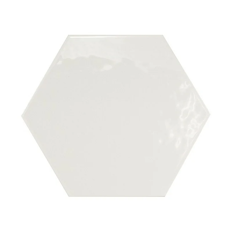 8435404933012 EQUIPE Hexatile Blanco Brillo EQ 20519 Płytka Gresowa Błyszcząca 17,5x20 Hiszpańskie kafelki podłogowe białe