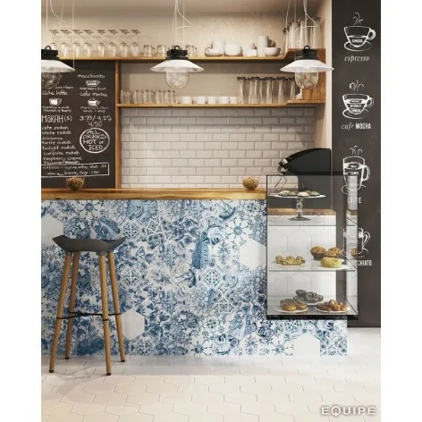 8435404933302 EQUIPE Hexatile Patchwork Lisboa EQ 23216 Płytka Gresowa Mat. 17,5x20 Hiszpańskie kafelki podłogowe